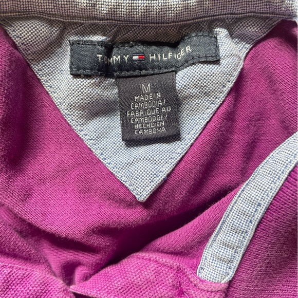 bright pink button-down elegant blouse - Picture 2 of 3